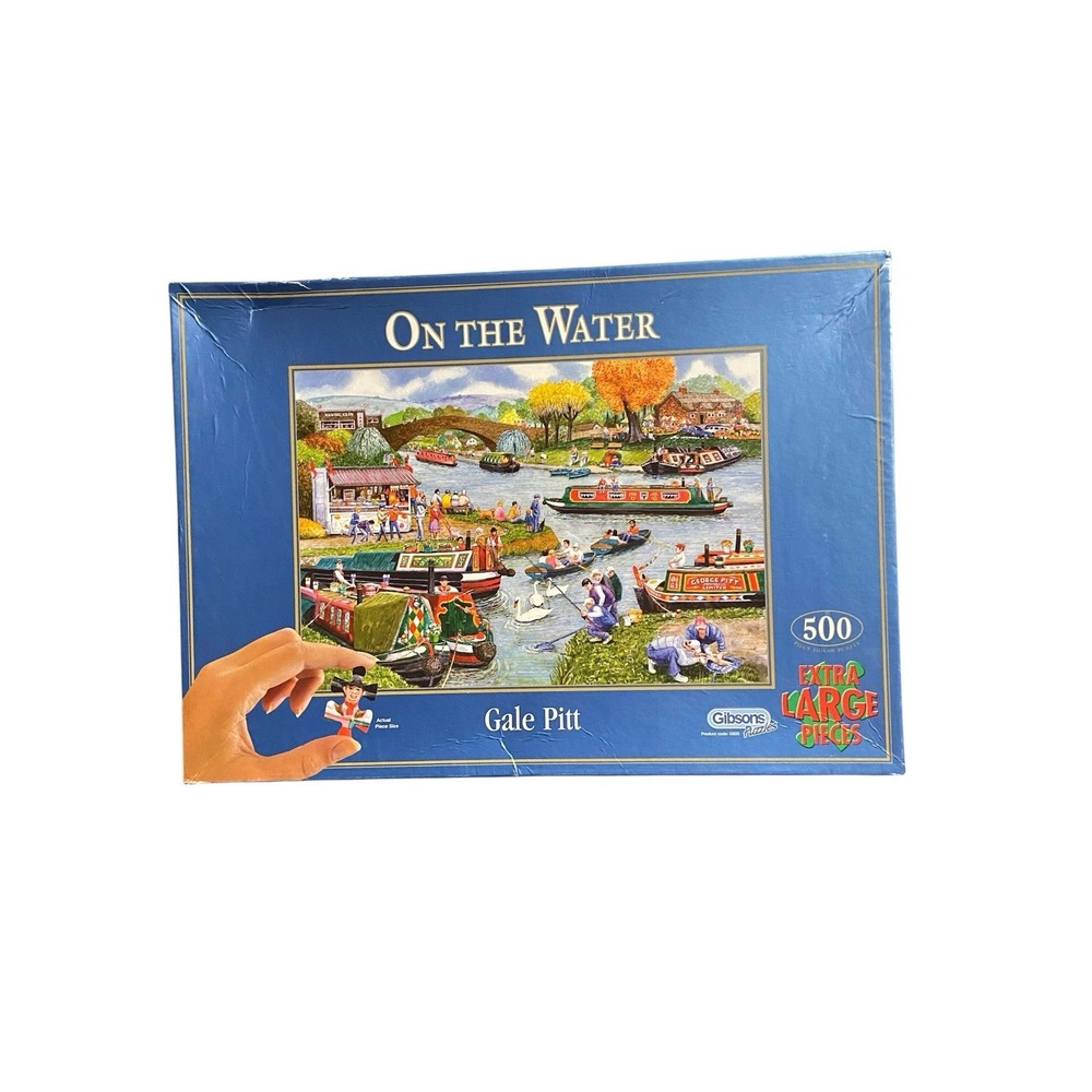 Gibsons On The Water Gale Pitt 500 Extra Large Pieces Jigsaw Puzzle G925